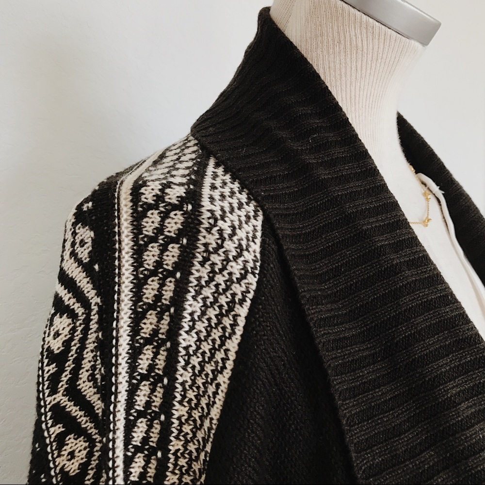 Aztec Print Cardigan - Picture 3 of 3